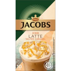 Кофейный напиток JACOBS ICED LATTE SALTED CARAMEL 3в1 21,5гр